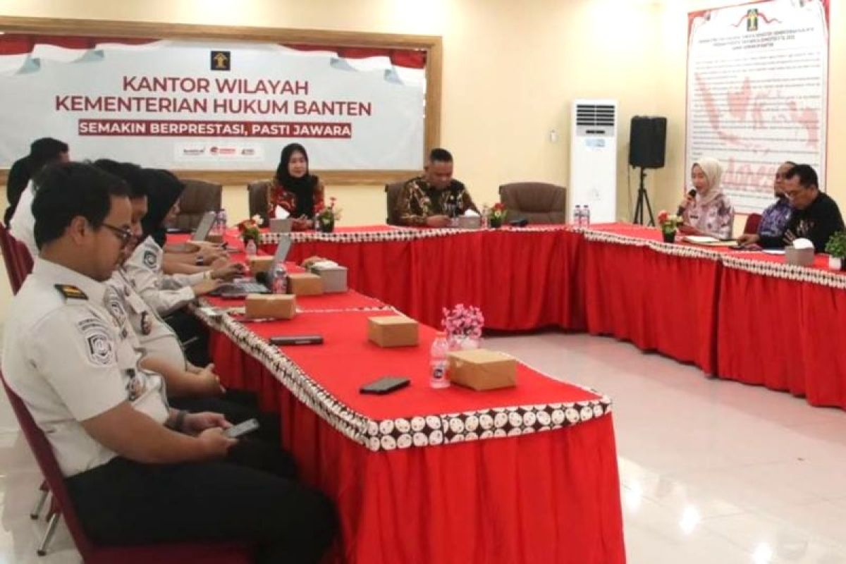 Kemenkum dan Imigrasi Kanwil Banten duduk bersama cari solusi - ANTARA News Banten