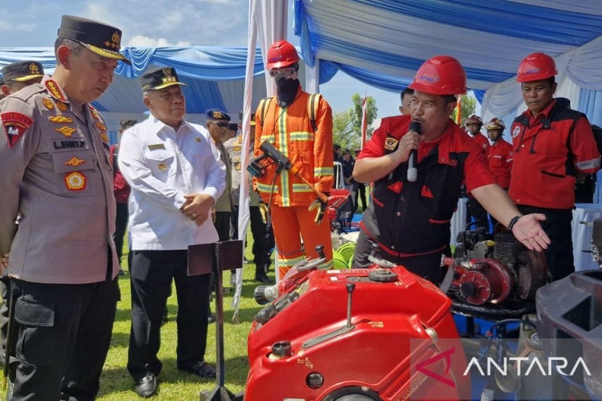 Kapolri pimpin apel kesiapan pencegahan Karhutla di Riau, RAPP turut mendukung kolaborasi lintas sektor
