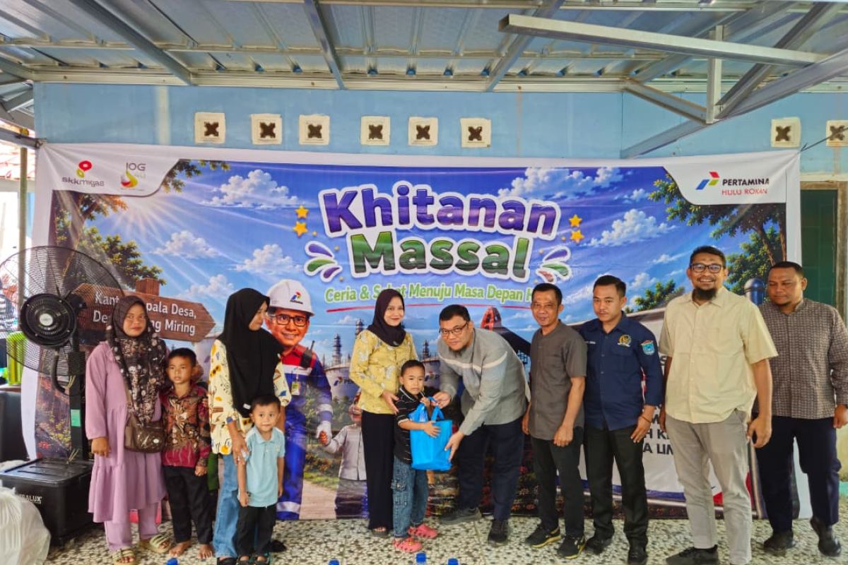 Pertamina PHR Zona 4 fasilitasi khitanan massal gratis di empat wilayah kerja Sumsel