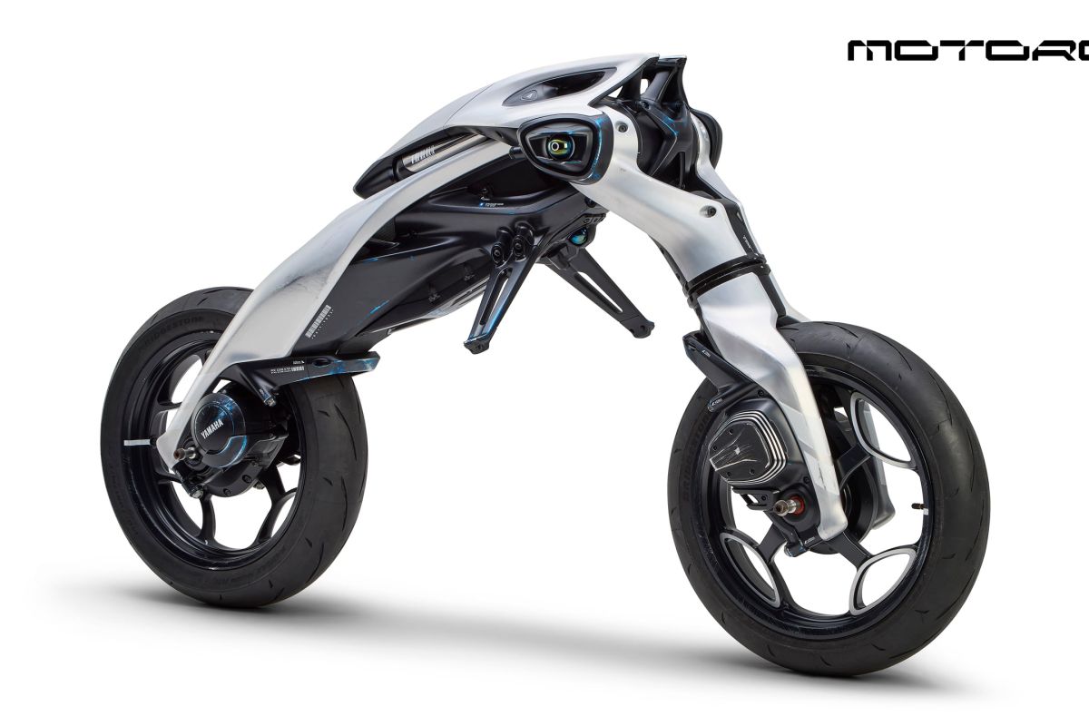 Motor konsep masa depan Yamaha manfaatkan teknologi AI