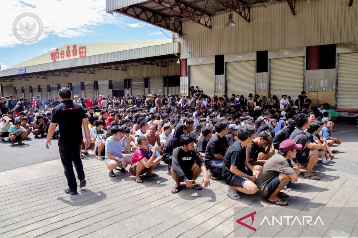 KBRI Phnom Penh bantu 1.100 WNI yang ditahan di fasilitas detensi