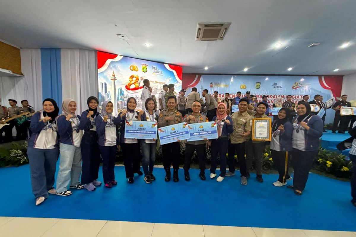 Polrestro Jakut raih hasil terbaik di perlombaan HUT Bhayangkara