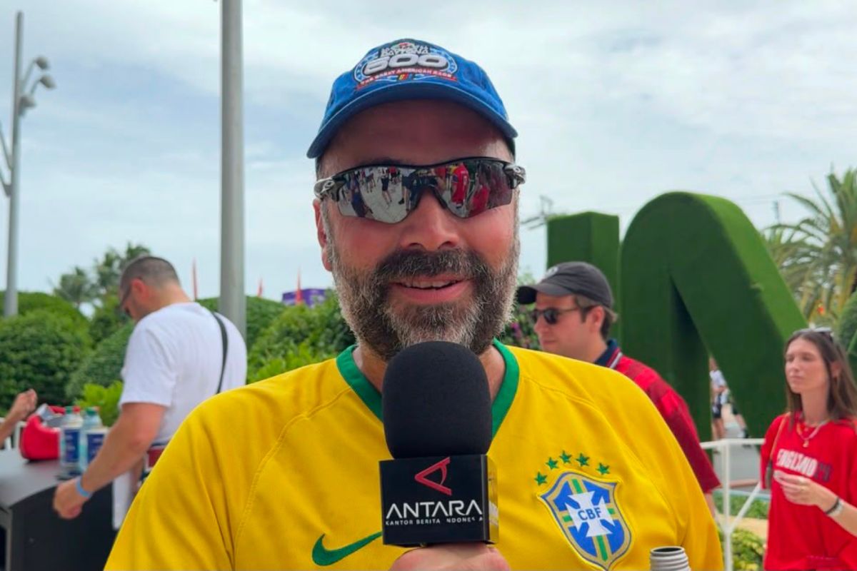 Suporter Meksiko dan Brasil di Miami dukung Norwegia
