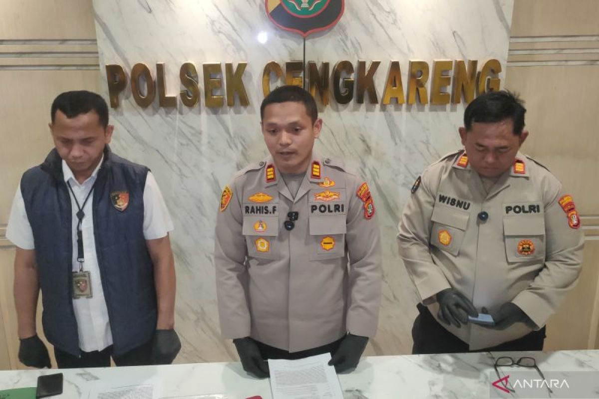 Polisi gagalkan peredaran 9,65 gram sabu di Cengkareng Jakbar