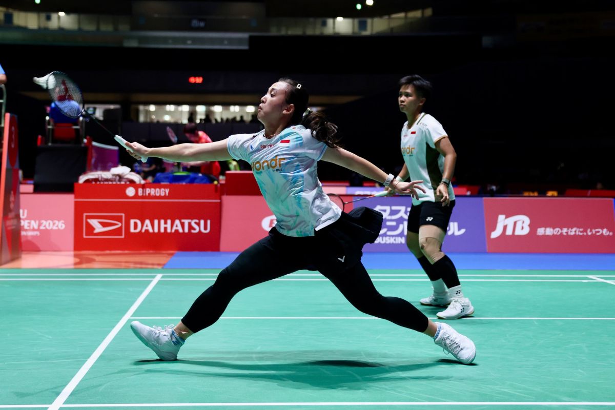Ana/Trias jaga momentum positif di Japan Open 2026