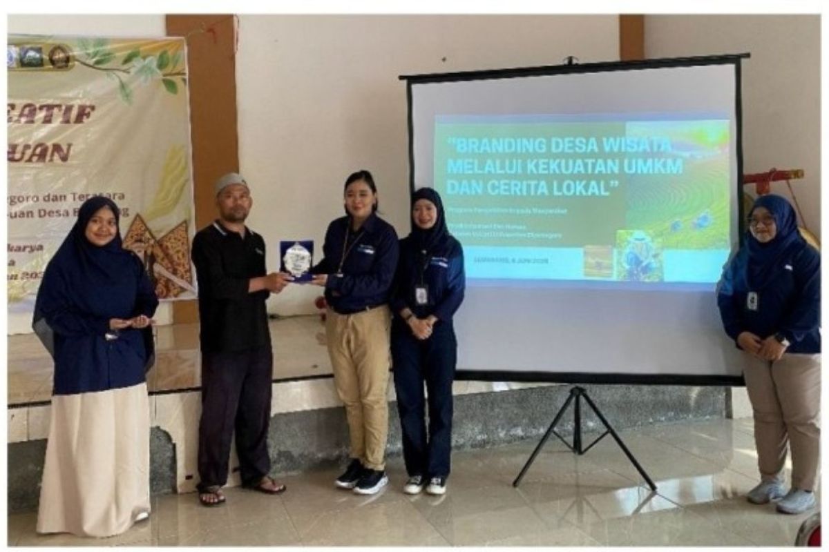 Tim Pengabdian Dosen SV Undip sosialisasi strategi branding desa wisata