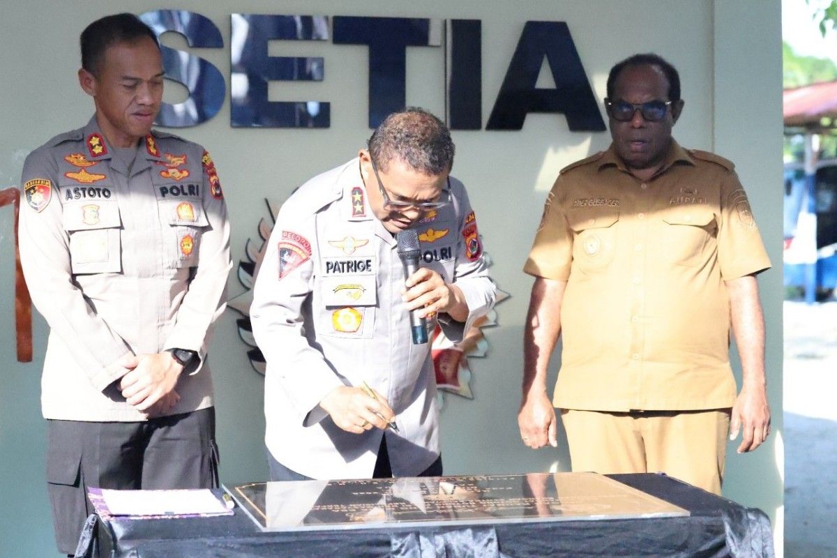 Layanan satu atap Polres Keerom mudahkan warga di perbatasan RI-Papua Nugini