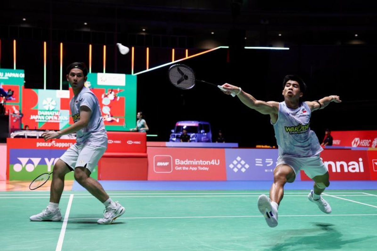 Sabar/Reza tetap melaju di Japan Open meski cedera Reza kambuh