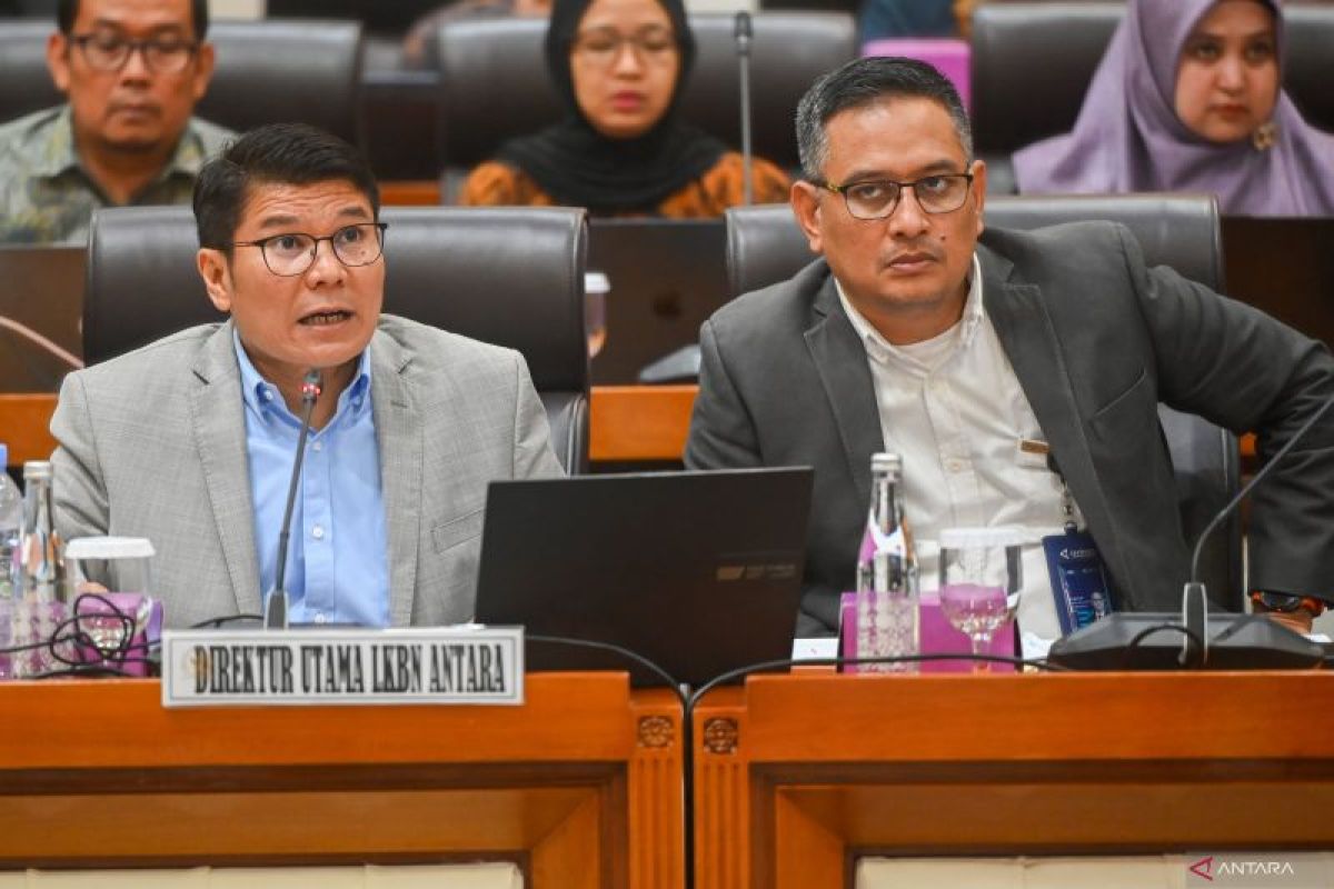 Perum LKBN ANTARA paparkan realisasi anggaran di depan Komisi VII DPR