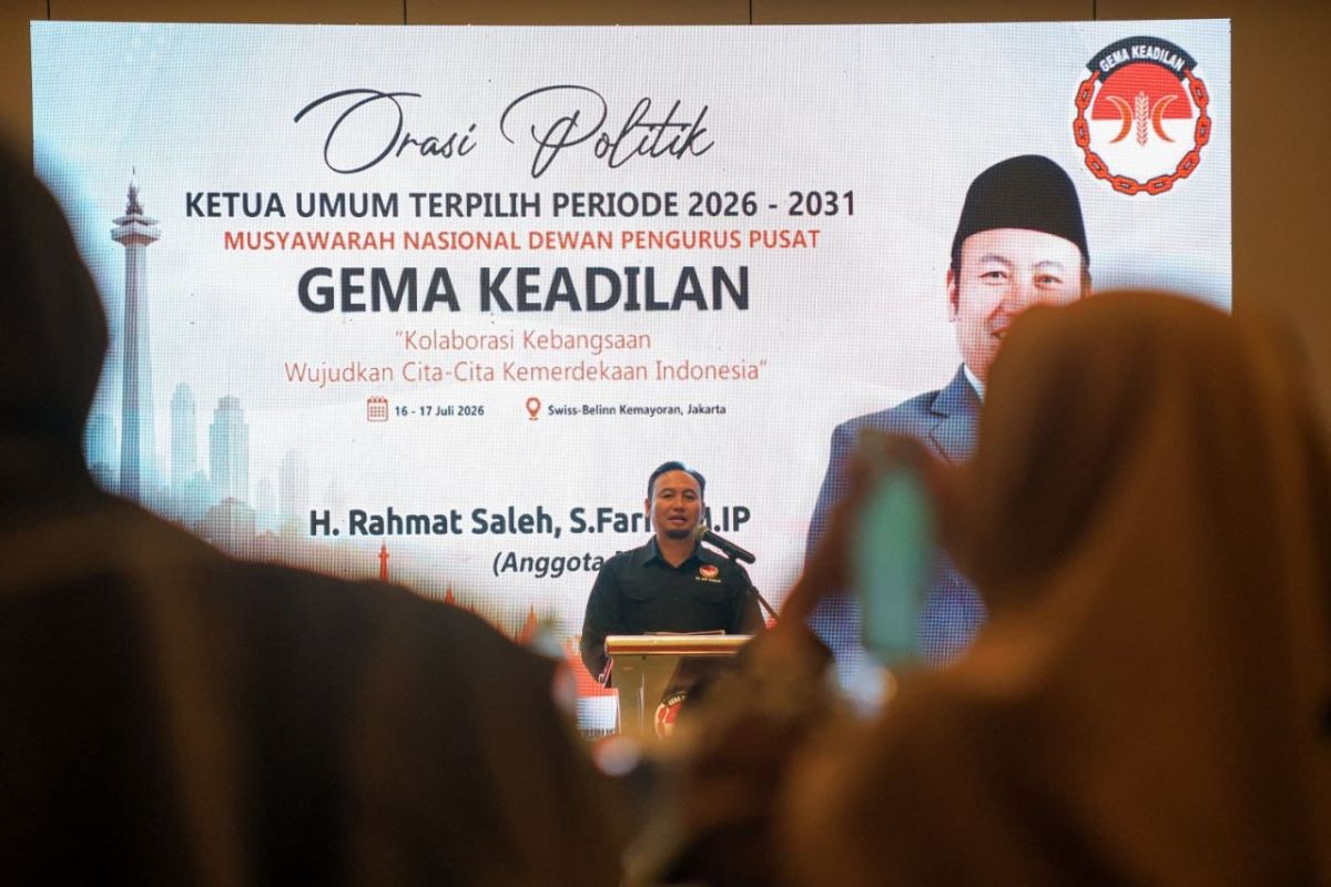 Rahmat Saleh dilantik sebagai Ketua Umum Gema Keadilan - ANTARA News