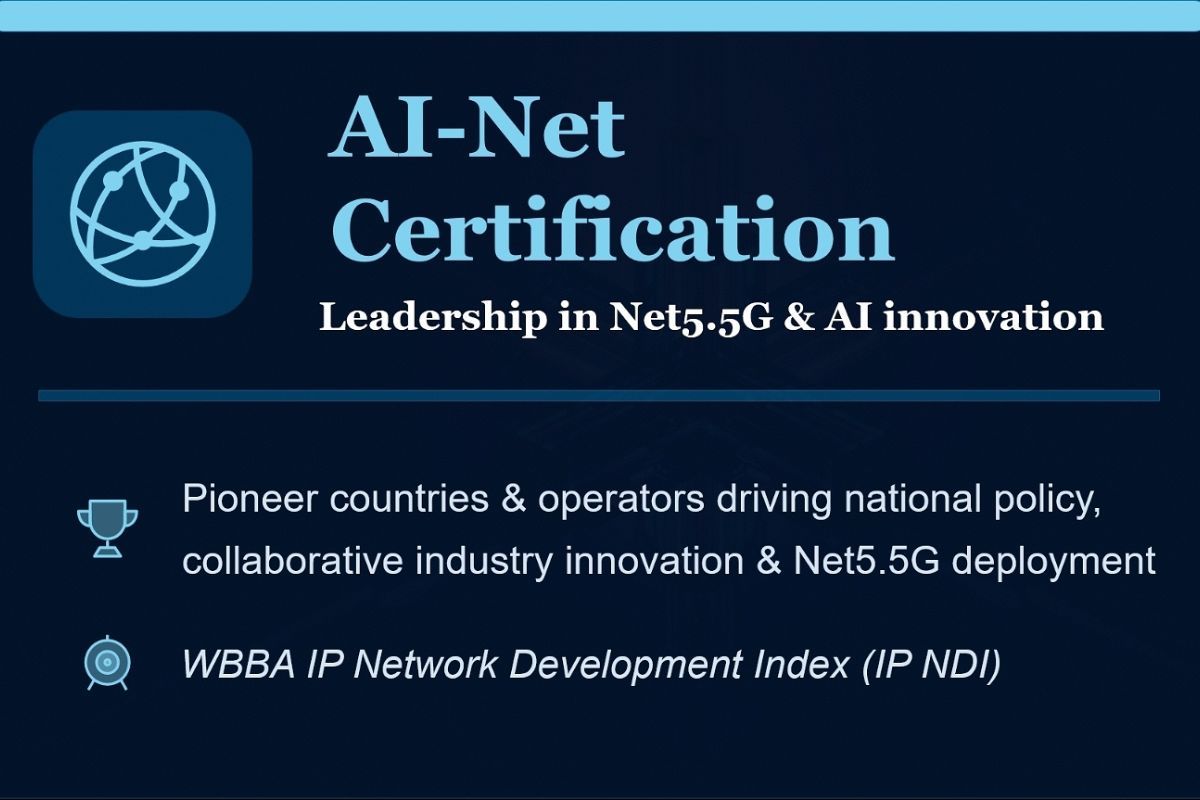 Menuju Era Jaringan 2030: WBBA Luncurkan AI-Net, Sertifikasi Komunikasi Data Berstandar Global