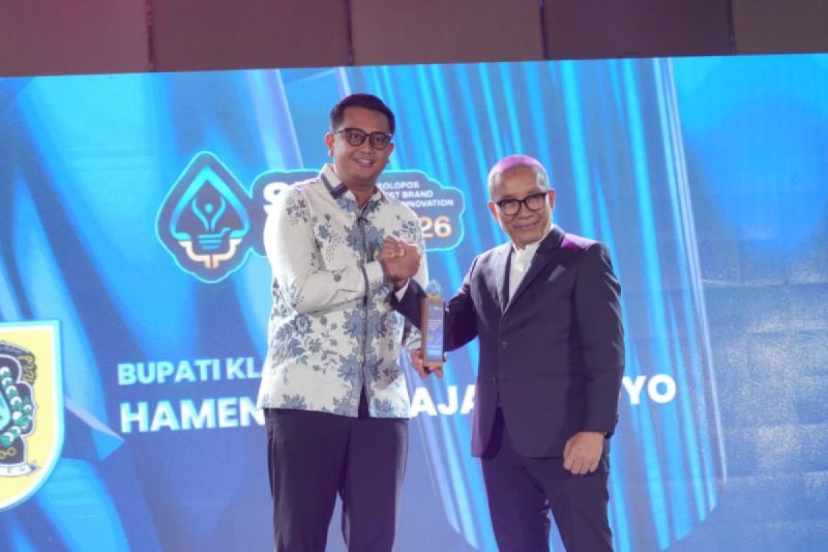 Bupati Klaten raih penghargaan Outstanding Responsive Regional Leader