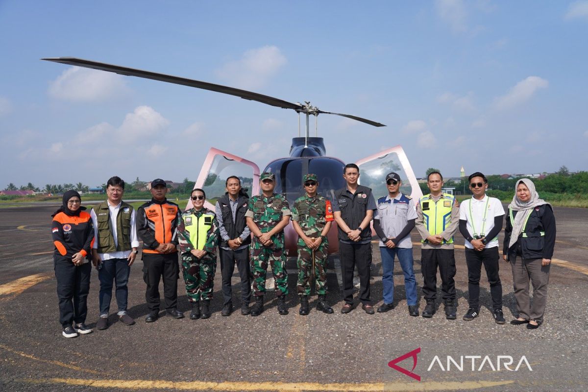 Danrem 042/Gapu sisir wilayah rawan karhutla dari udara