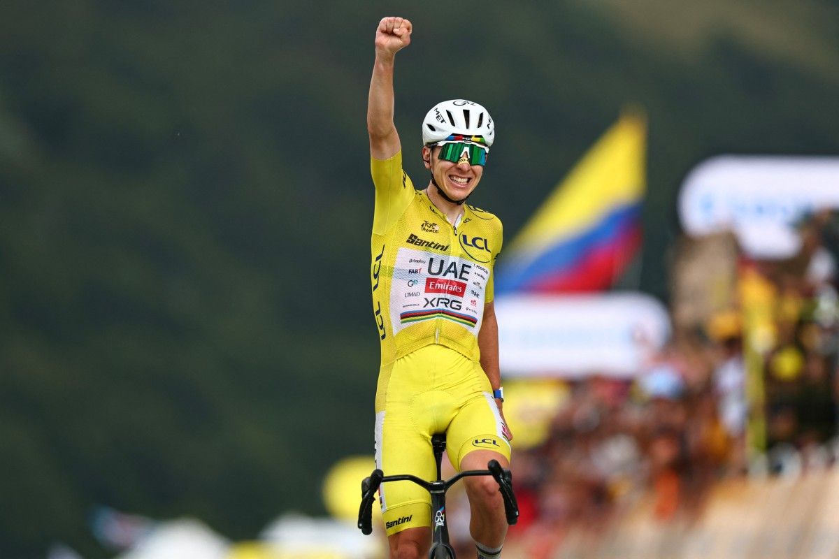 Pogacar menangi etape ke-14 Tour de France 2026