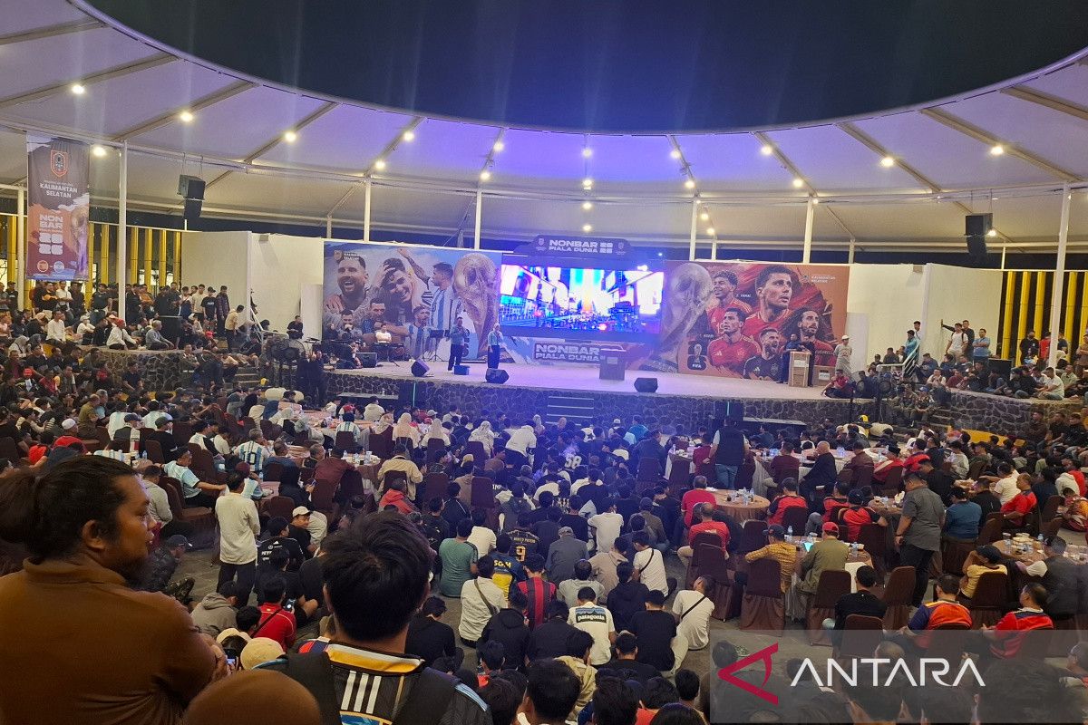 Kemeriahan Nobar Final Piala Dunia 2026 di Banjarmasin