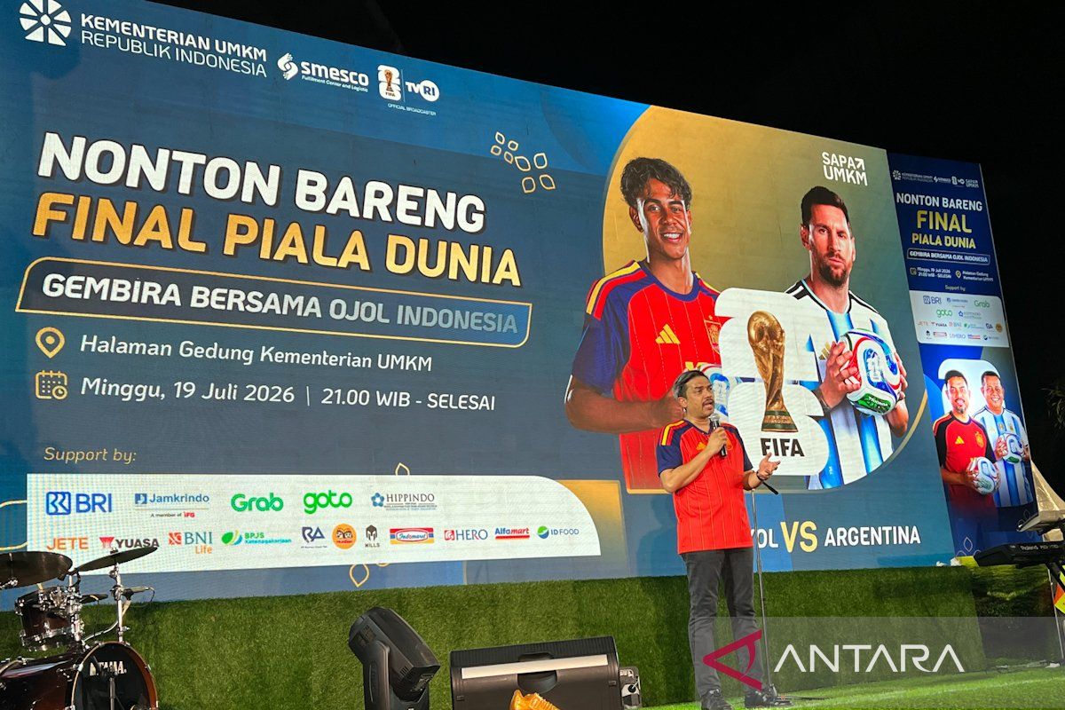 Menteri UMKM: Nobar Piala Dunia 2026 gerakkan ekonomi daerah