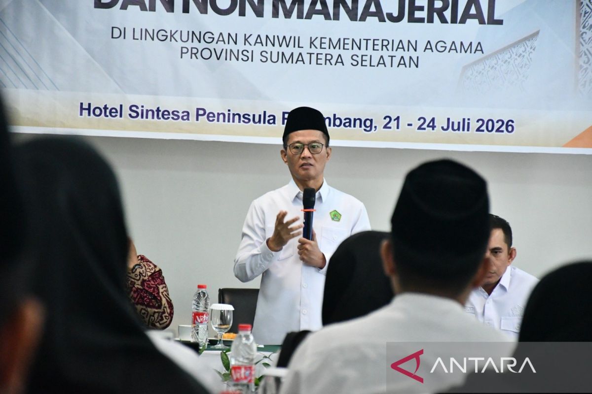 Kemenag Sumsel terapkan sistem merit dan manajemen talenta isi jabatan