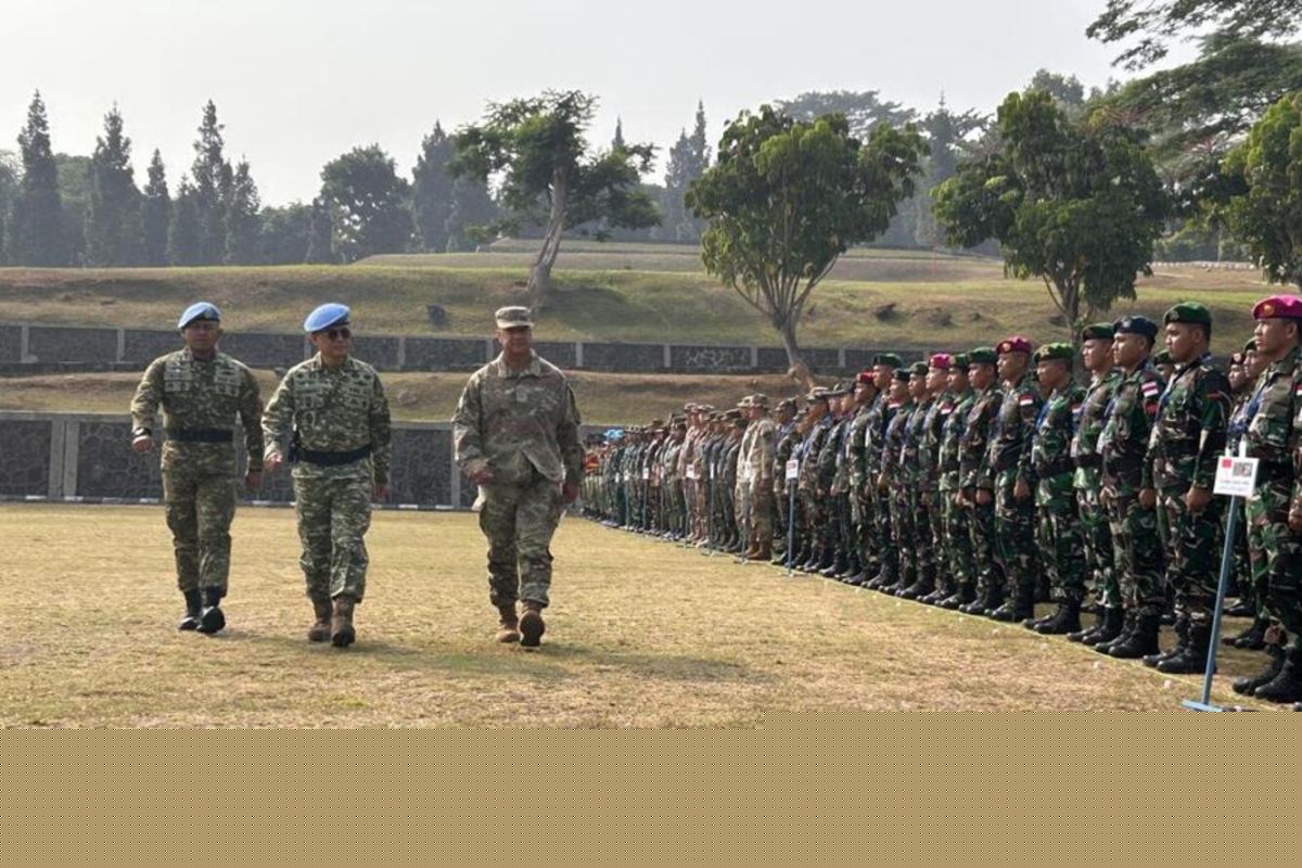 Lebih dari 700 tentara dari 22 negara ikut latihan perdamaian di Bogor
