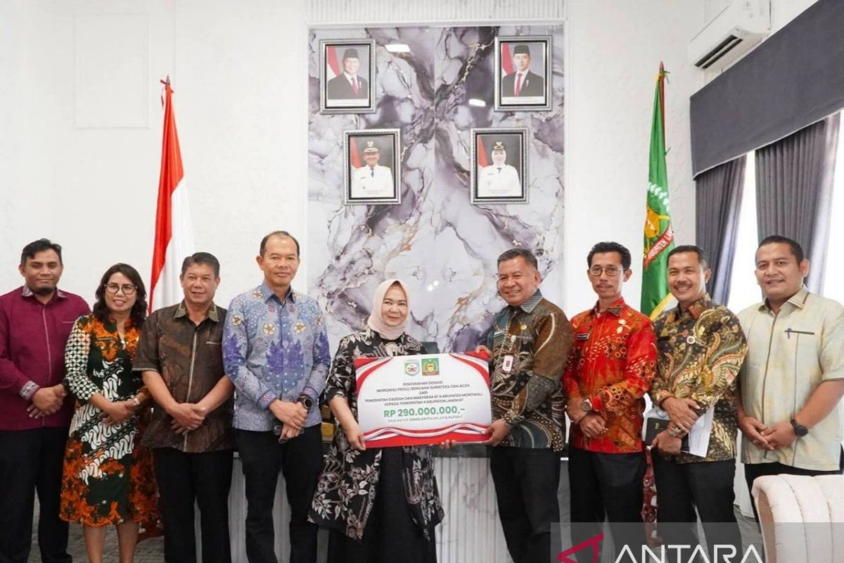 Pemkab Langkat terima bantuan kemanusiaan dampak bencana dari Morowali