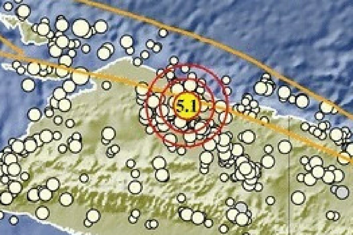 Belum ada laporan dampak gempa 5,1 M dari Sarmi