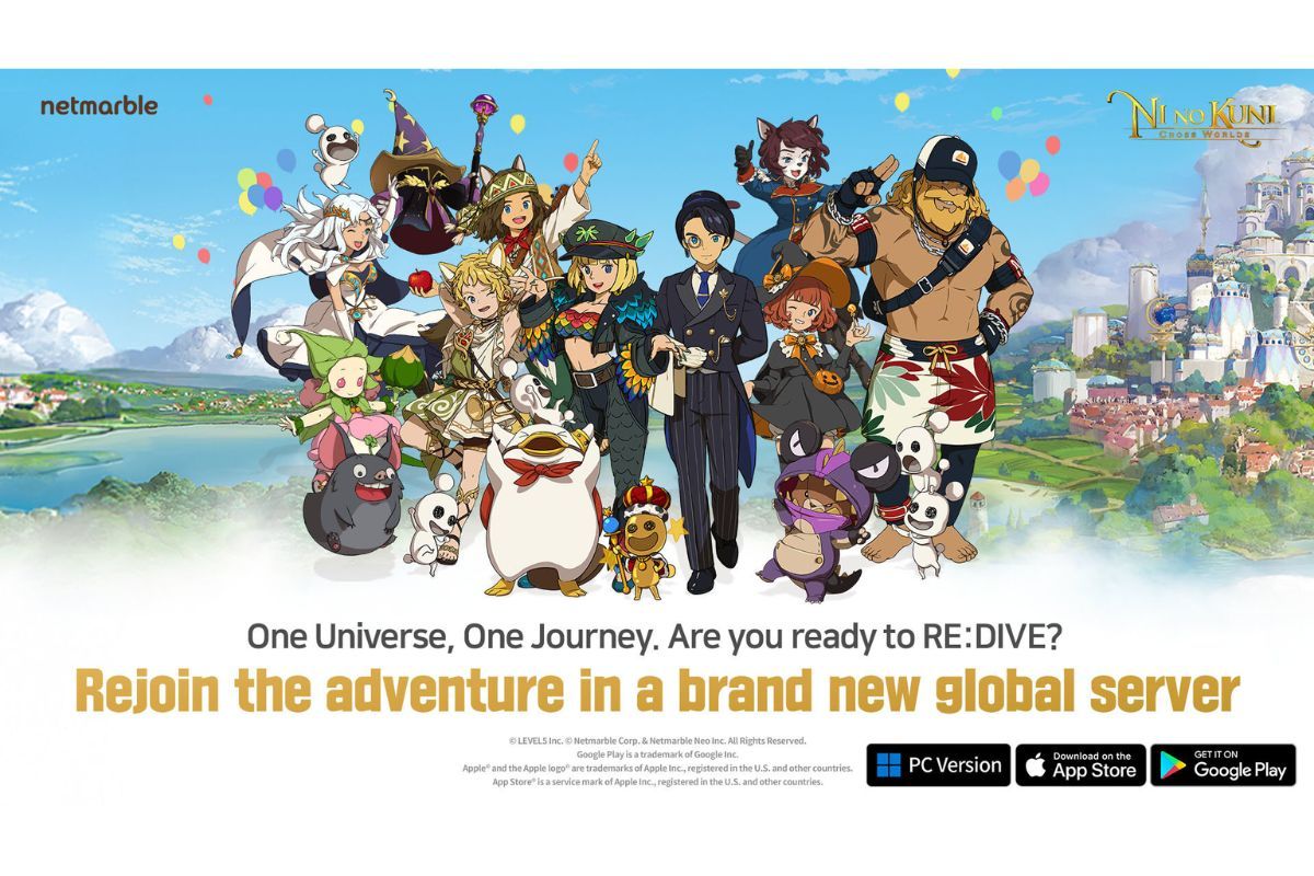 "Ni no Kuni: Cross Worlds" Hadirkan Layanan Global Terpadu