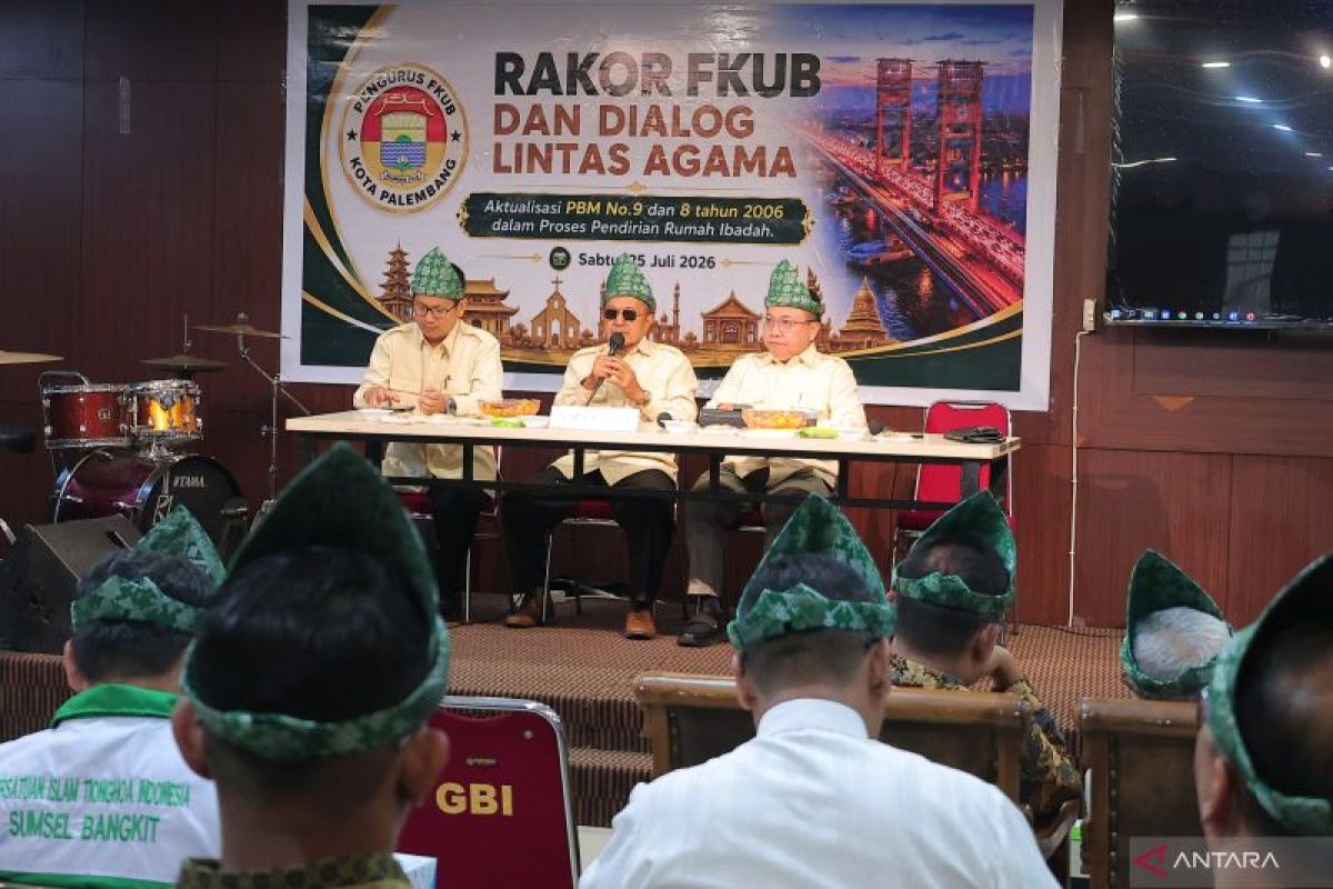 Satukan komitmen kerukunan, Pemkot Palembang terapkan aturan pendirian rumah ibadah secara adil