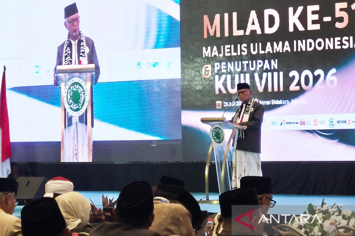 MUI serukan persatuan umat untuk wujudkan kemajuan Indonesia