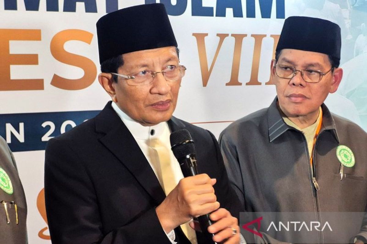 Di KUII, Menag ajak umat Islam dukung program prioritas pemerintah