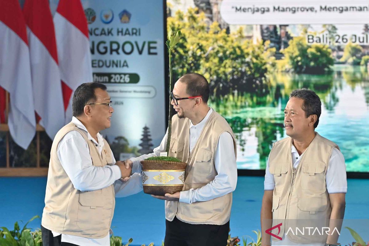 PLN Indonesia Power tanam 15 ribu bibit mangrove di Tahura Ngurah Rai