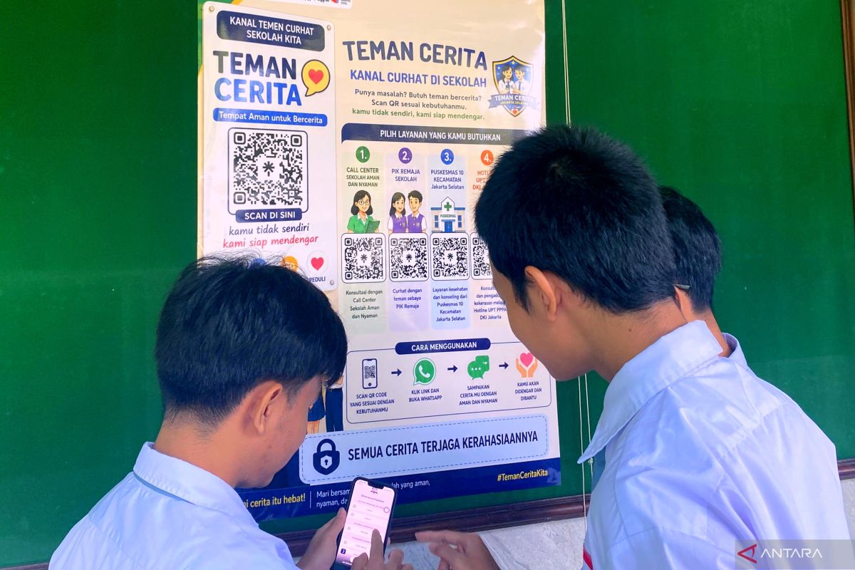 Jaksel kenalkan "Teman Cerita" sebagai wadah konselor teman sebaya