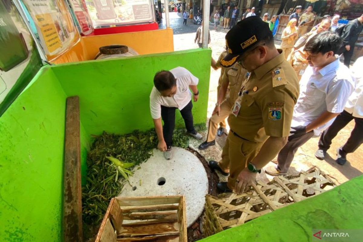 PD Pasar Jaya miliki teba modern di Pasar Minggu untuk kelola sampah