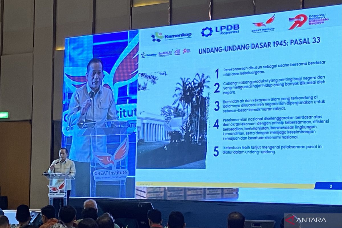 Menkop: KDKMP jadi infrastruktur negara untuk perkuat rantai pasok