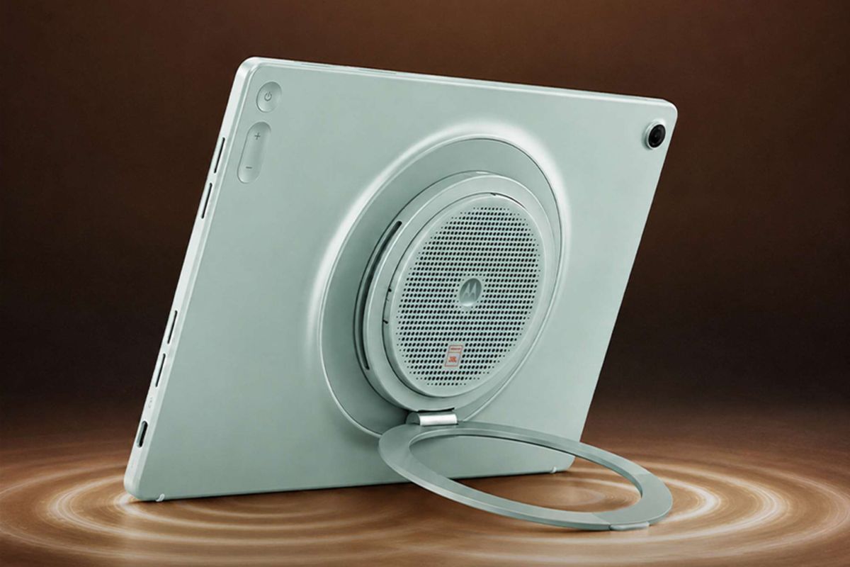 Moto Pad 70 Groove dengan sembilan "speaker" JBL debut pekan ini
