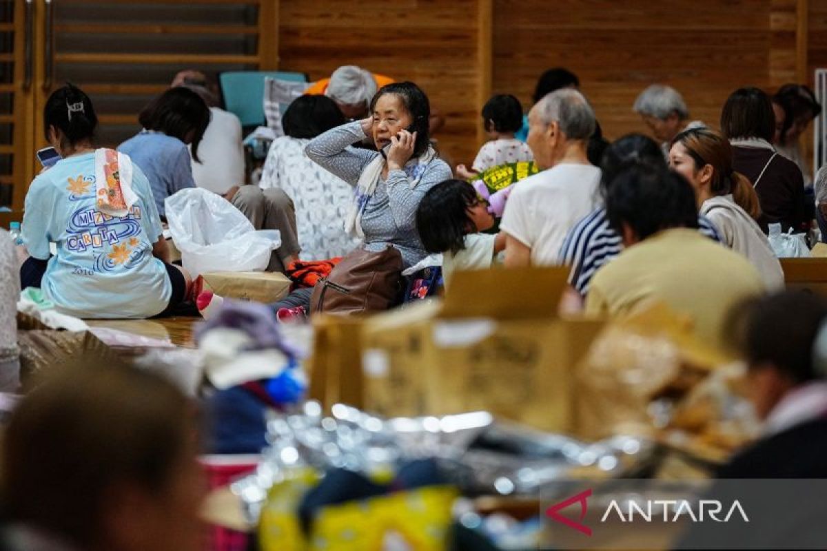 Gempa Kumamoto di Jepang: 9.200 warga mengungsi, 210 posko dibuka