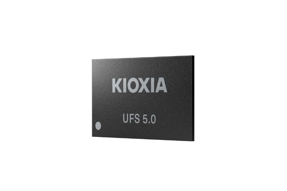 Perangkat Flash Memory Tertanam UFS 5.0 yang Baru Buatan Kioxia Mungkinkan Penerapan AI di Perangkat