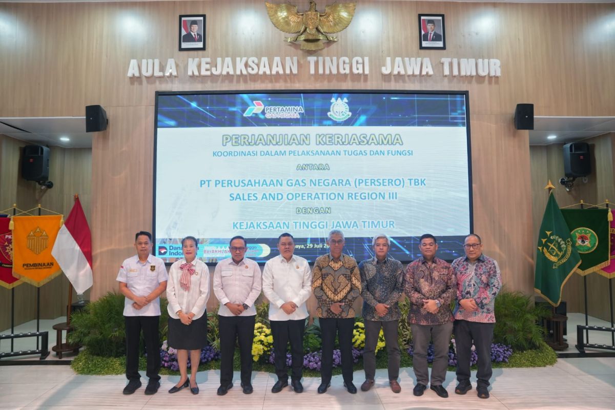 Kejati Jatim dan PGN perkuat tata kelola infrastruktur energi nasional