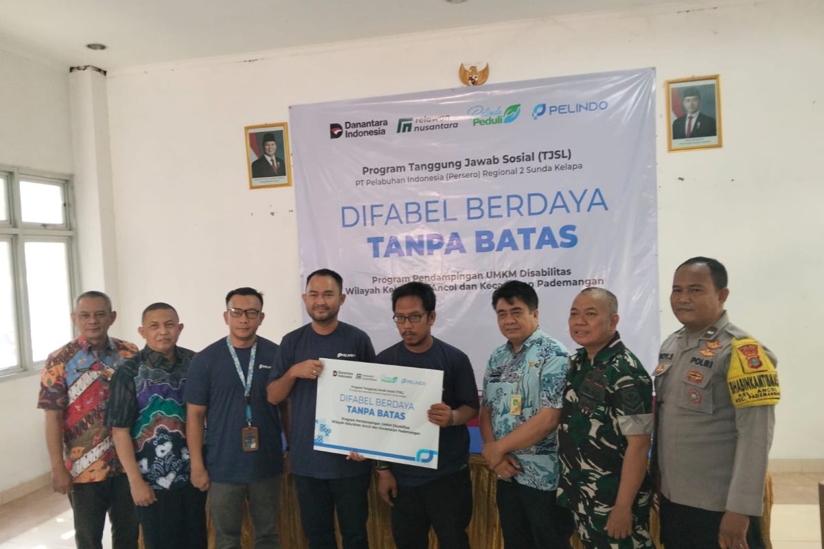 Pelindo tingkatkan kemandirian ekonomi penyandang disabilitas