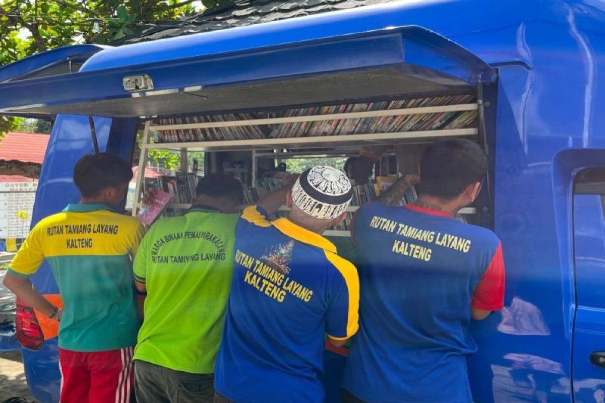 Perpustakaan keliling Bartim bekali WBP dengan Ilmu Vokasional