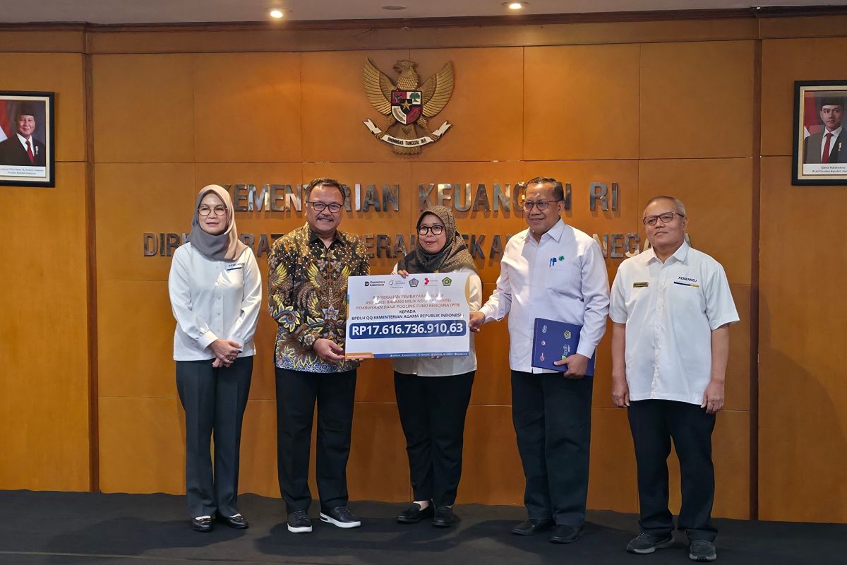 Asuransi Jasindo serahkan klaim ABMN Rp17,6 miliar atas aset Kemenag