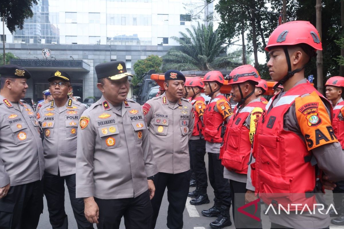 Polda Metro petakan wilayah dan tingkatkan kesiapsiagaan hadapi potensi bencana