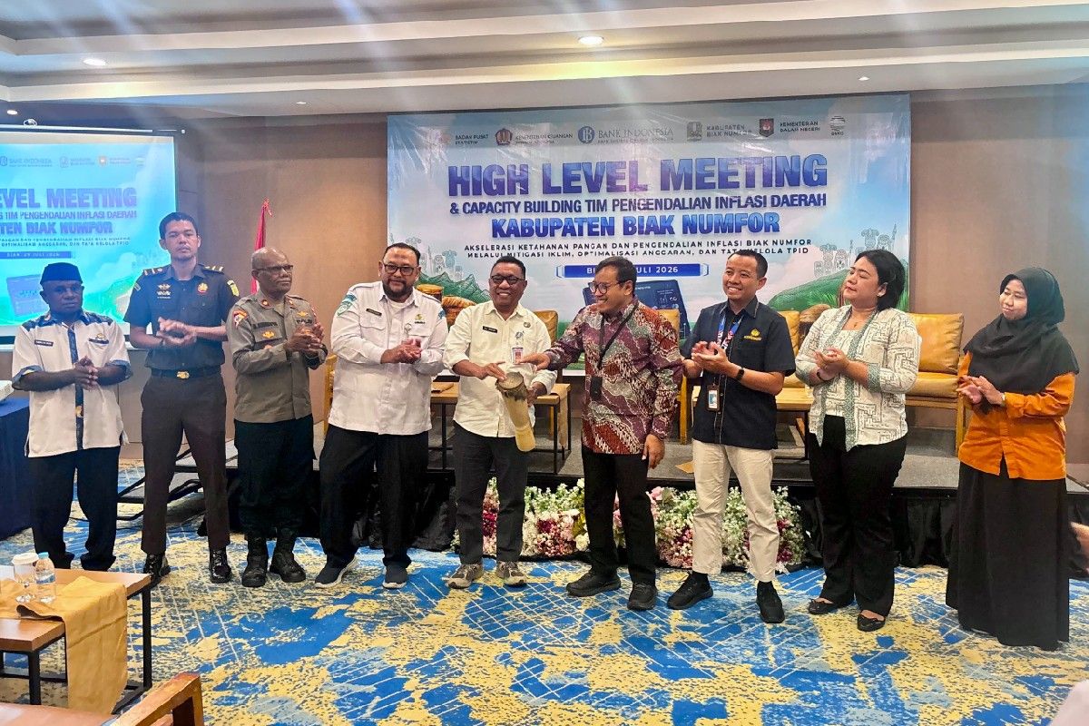 BI Papua ajak TPID Biak Numfor optimalkan ketahanan pangan lokal