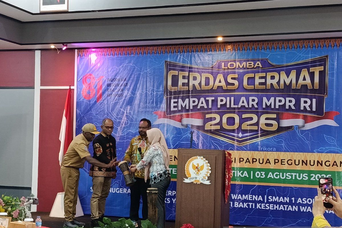 50 siswa SMA di Kabupaten Jayawijaya ikut lomba cerdas cermat empat pilar MPR