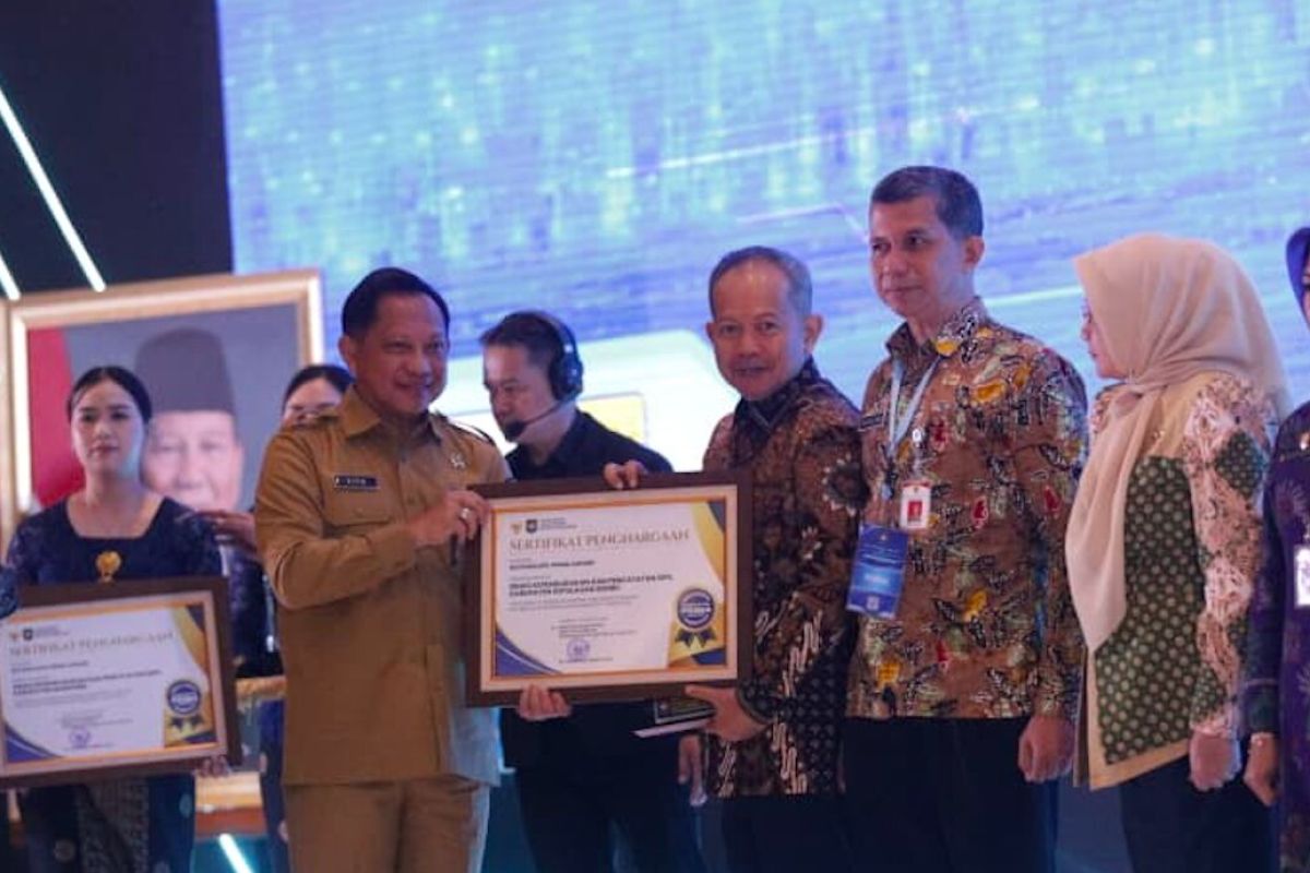 Dukcapil Kepulauan Seribu terbaik dalamcapaian IKD di Rakornas 2026