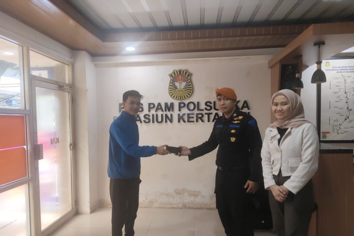 KAI Palembang amankan 36 barang tertinggal selama semester I/2026