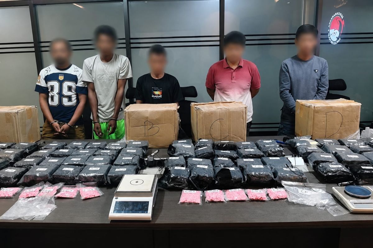 Bareskrim gagalkan peredaran 86,3 kg sabu jaringan Riau-Sumsel