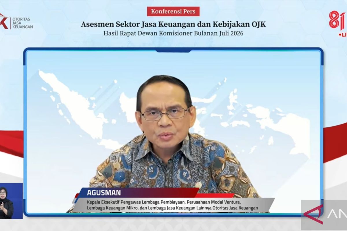 OJK catat pembiayaan pindar tumbuh 25,88 persen pada Juni 2026