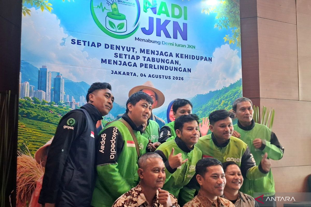 BPJS Kesehatan: Mitra ojol bisa nabung Rp7 ribu per hari untuk JKN