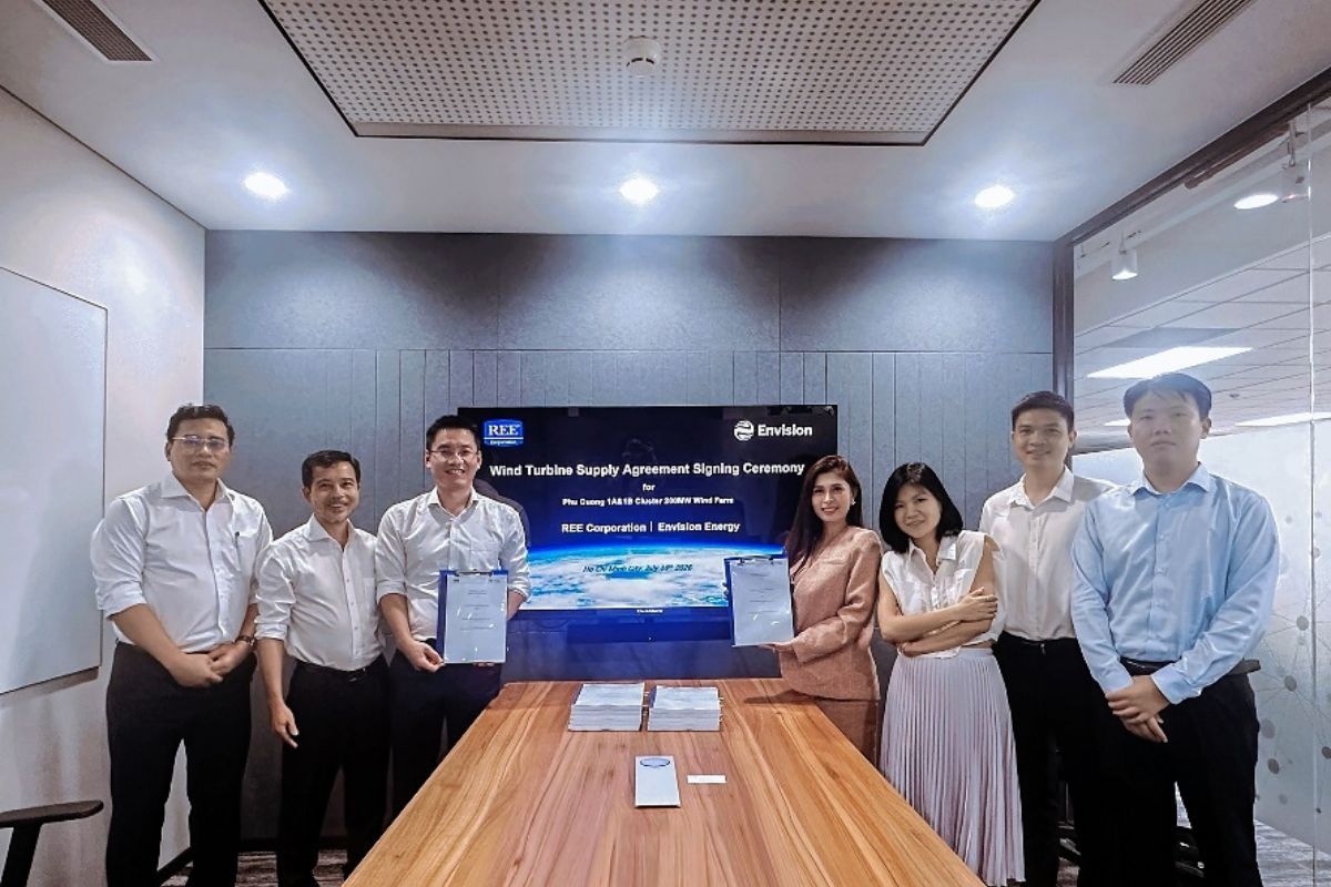 Envision Energy Raih Kontrak Proyek PLTB dengan Lokasi di Dekat Pantai Berkapasitas 200 MW di Vietnam