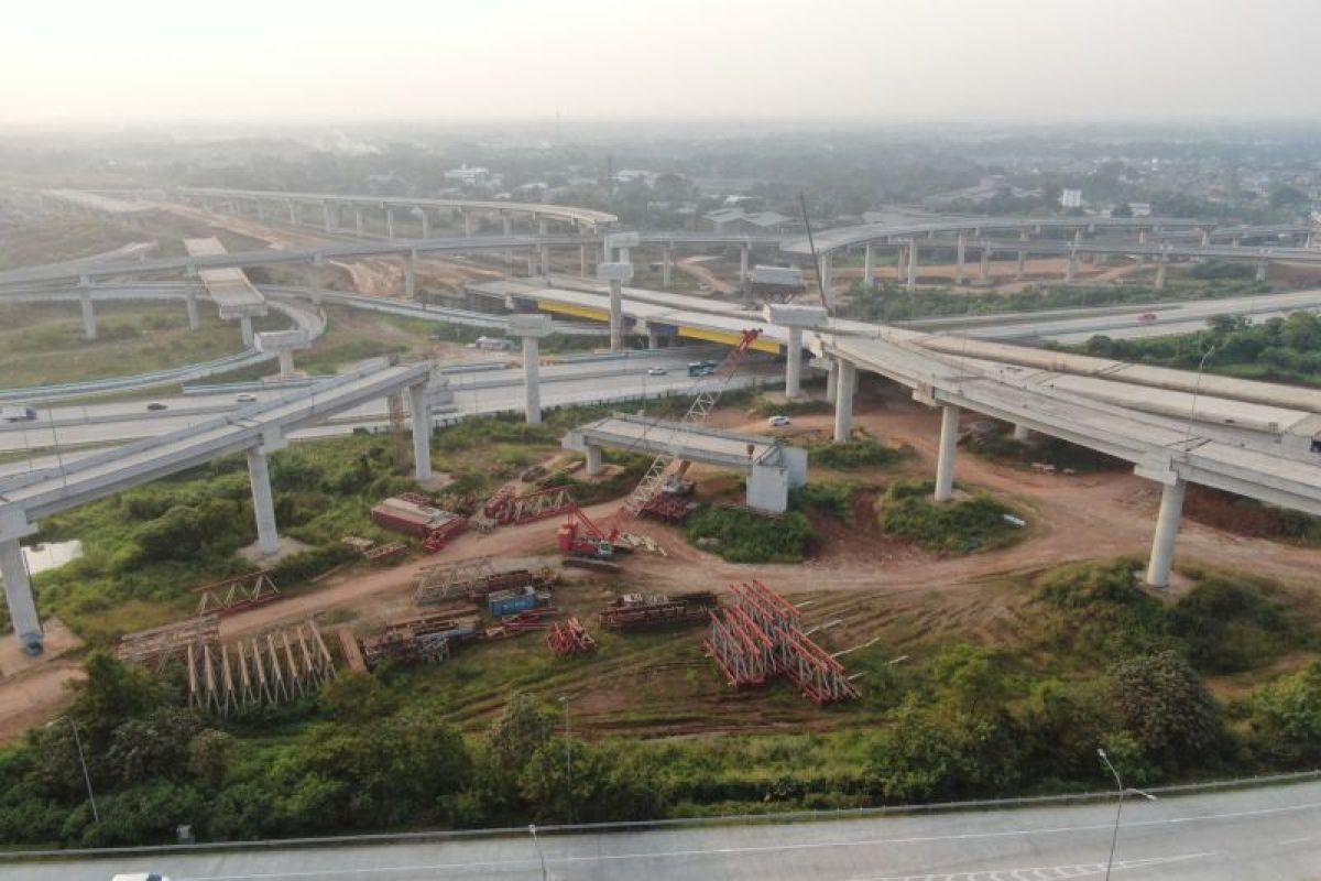 WIKA Terus Kebut Pembangunan Tol Jakarta–Cikampek II Selatan Paket 2A, Progres Capai 85,20%