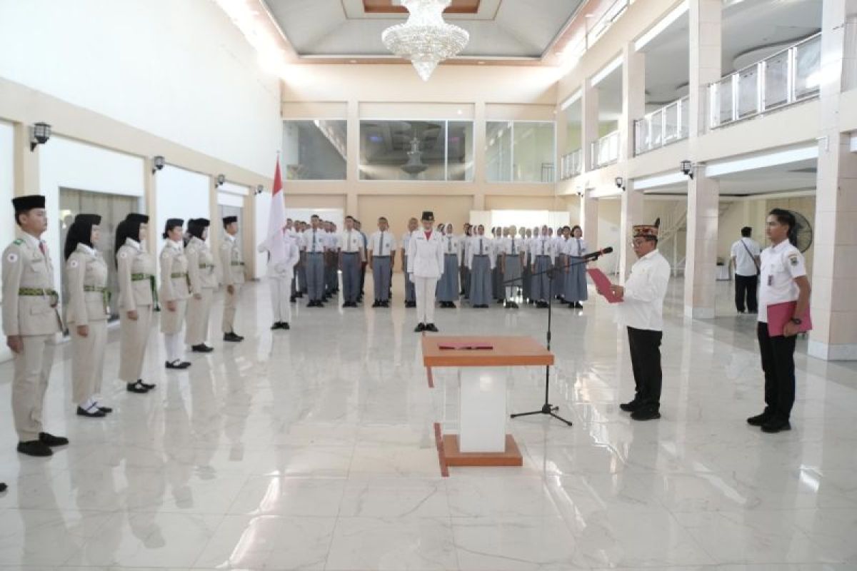 Bupati Kapuas minta 42 calon Paskibraka ikuti pusdiklat dengan disiplin